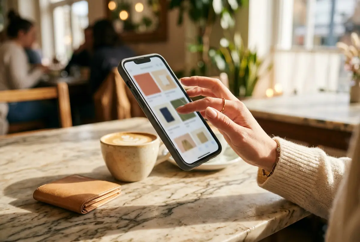 Mobile Onlineshop-Bestellung am Smartphone – Mobile-First-Design für Conversion